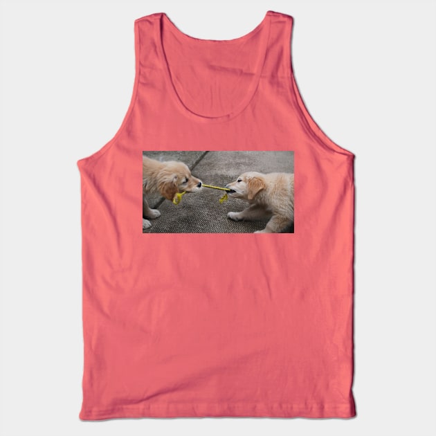 "TUG-OF-WAR" Tank Top by LaurieMinor